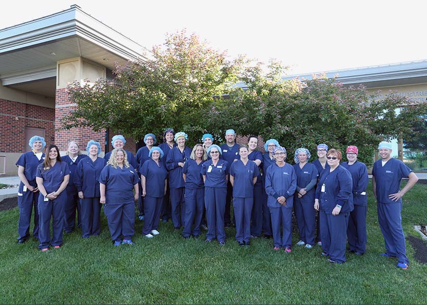 Orthopaedic Outpatient Surgery Center staff